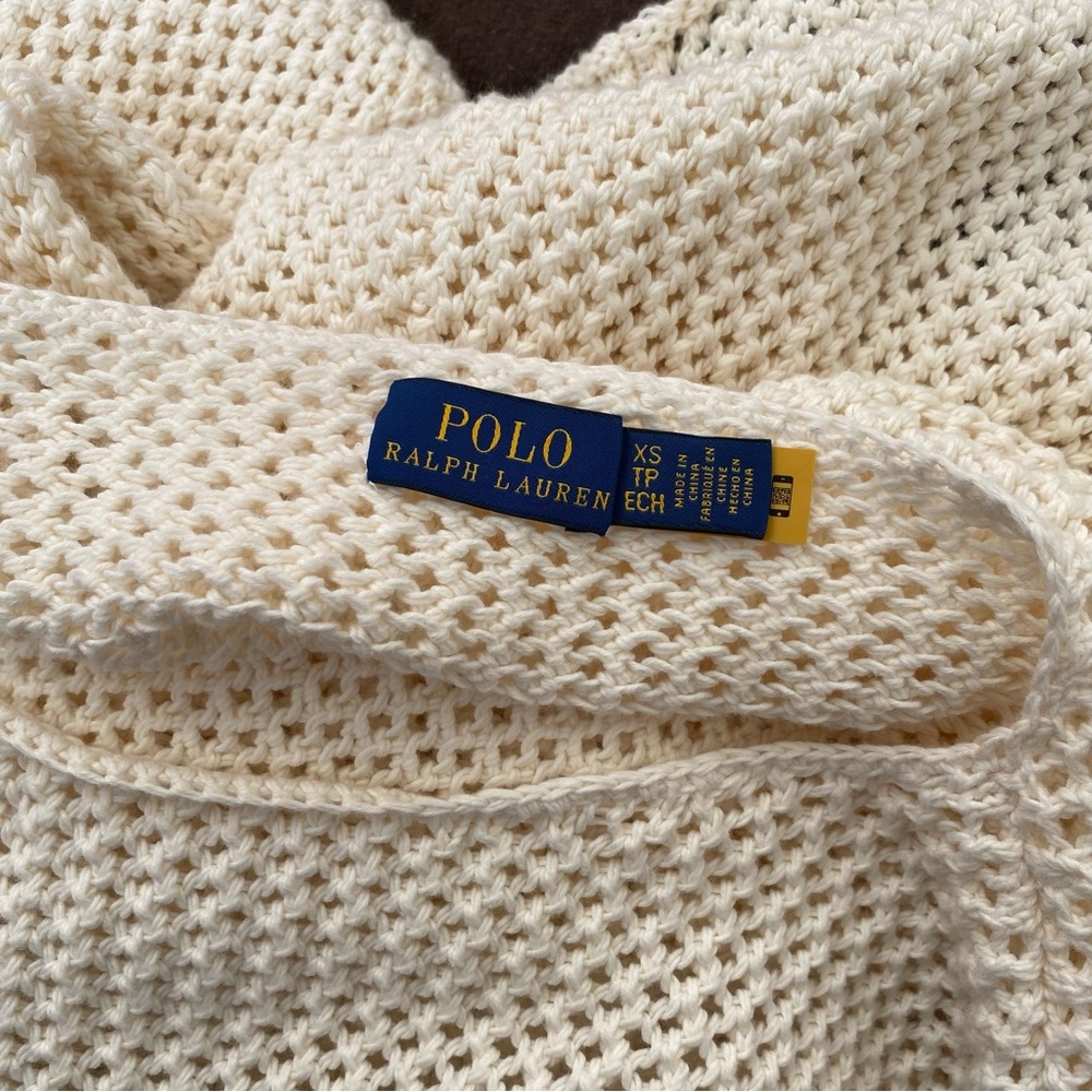 Ralph Lauren Crotchet American Flag Sweater - Picture 12 of 12